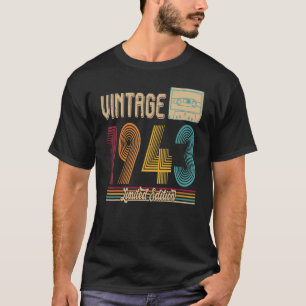 Geburtstagsgeschenke Vintag limitierte Auflage T-Shirt