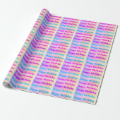 Geburtstagsgeschenkpapier Geschenkpapier (Ungerollt)