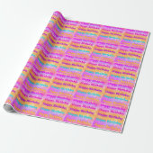 Geburtstagsgeschenkpapier Geschenkpapier (Ungerollt)