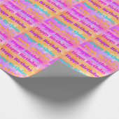 Geburtstagsgeschenkpapier Geschenkpapier (Ecke)