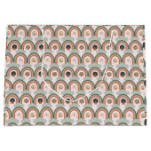 Geburtstagsgeschenktasche der 1970er Jahre Große Geschenktüte (Vorderseite)