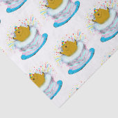 Geburtstagsgeweih Seidenpapier (Ausschnitt)