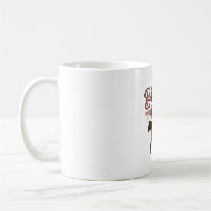 Geburtstagsgirl 10 Pferde Floral Vektor Design_1 Kaffeetasse