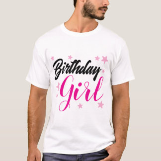 Geburtstagsgirl-T-Shirt T-Shirt