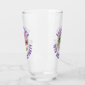 Geburtstagsglass im Alter von 18 Jahren Glas (Links)