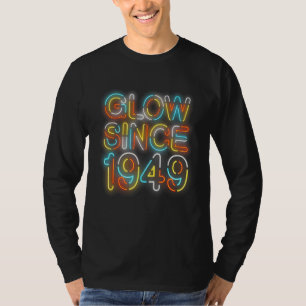 Geburtstagsglühen Seit 1949 Vintage Sonnenbrille R T-Shirt