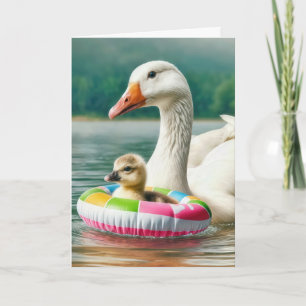 Geburtstagsgötchen mit Gosling Karte