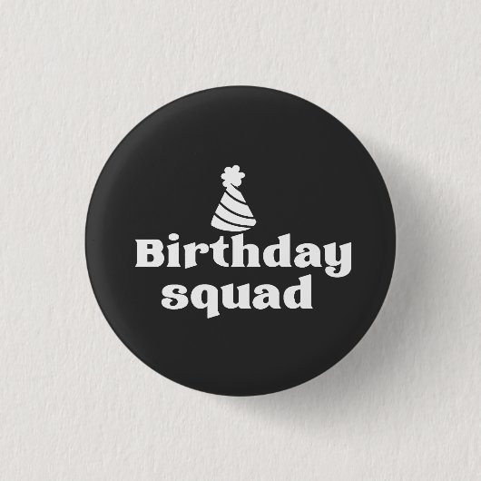 Geburtstagsgruppe Button (Vorderseite)
