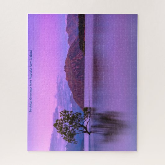 Geburtstagsgruß aus Neuseeland Puzzle (Vertikal)