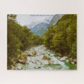 Geburtstagsgruß aus Neuseeland Puzzle (Horizontal)