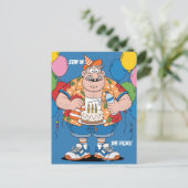 Geburtstagsgruß für den Box-Eckmann Postkarte (Stehend Vorderseite)