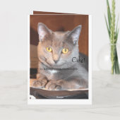 Geburtstagsgruß von Afar Karte (Rückseite)