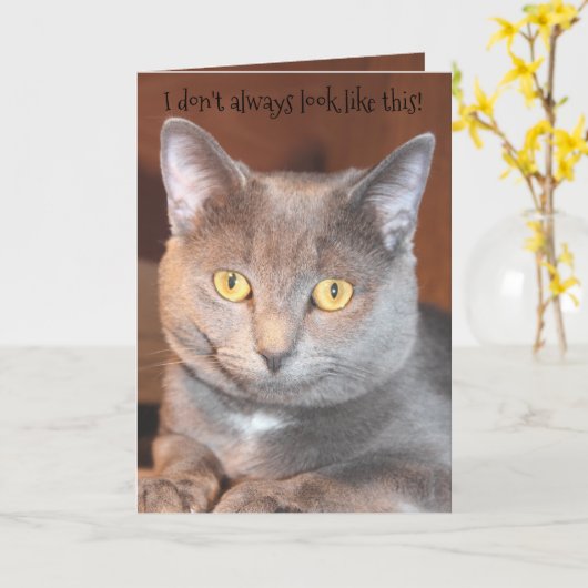 Geburtstagsgruß von Afar Karte (Gelbe Blume)