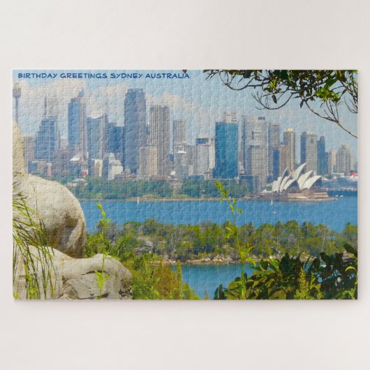 Geburtstagsgrüße aus Sydney Puzzle (Horizontal)