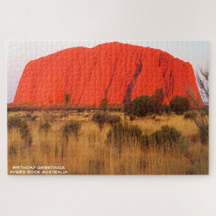 Geburtstagsgrüße Ayers Rock Australien Puzzle