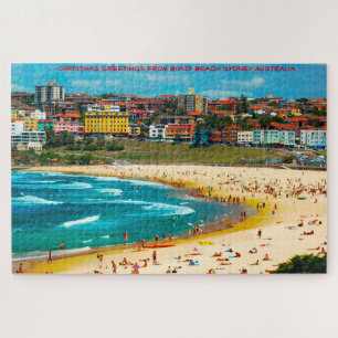 Geburtstagsgrüße Bondi Beach Sydney Australien Puzzle