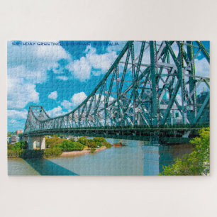 Geburtstagsgrüße Brisbane Australien Puzzle