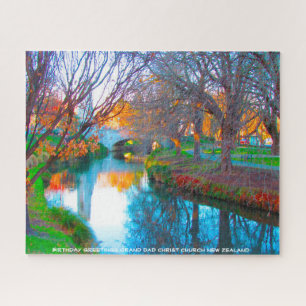 Geburtstagsgrüße Christ Church Neuseeland Puzzle