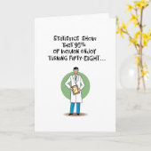 Geburtstagsgrüße der Frau Karte (Gelbe Blume)