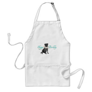 Geburtstagsgrüße für Labrador Retriever Schürze