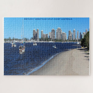 Geburtstagsgrüße Gold Coast Australien Puzzle