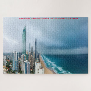 Geburtstagsgrüße Gold Coast Queensland Australien Puzzle