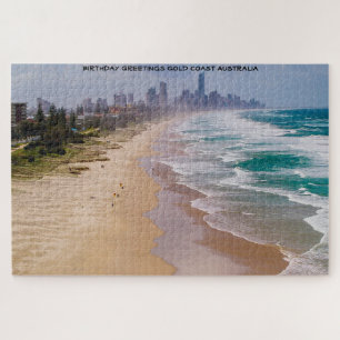 Geburtstagsgrüße Gold Coast Queensland Australien Puzzle