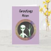 Geburtstagsgrüße Karte (Gelbe Blume)