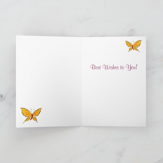 Geburtstagsgrüße Karte (Innenseite)