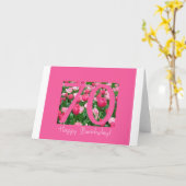 Geburtstagsgrüße Karte (Gelbe Blume)