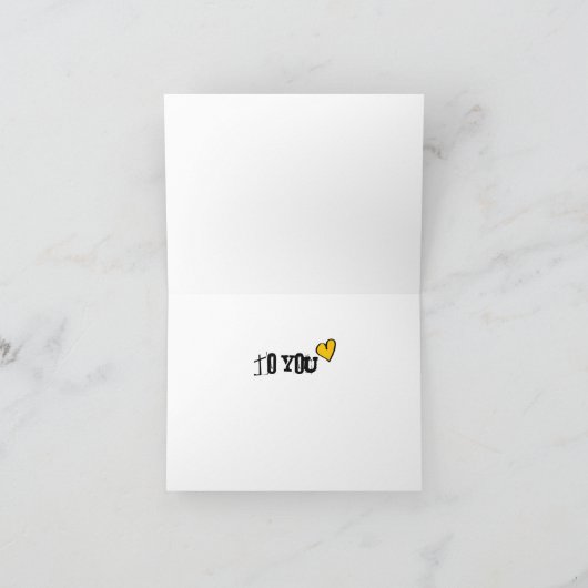 Geburtstagsgrüße Karte (Innenseite)