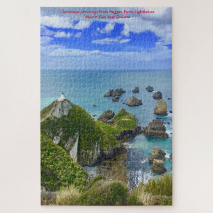 Geburtstagsgrüße Nugget Point Lighthouse Jigsaw  Puzzle