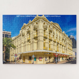 Geburtstagsgrüße Perth Australien Puzzle