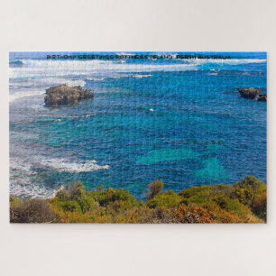 Geburtstagsgrüße Rottness Island Perth Australien Puzzle