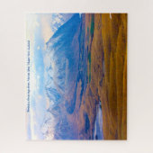 Geburtstagsgrüße vom Mount John Tekapo Puzzle (Vertikal)