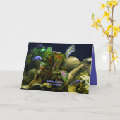 Geburtstagsgrußvon uns allen karte (Gelbe Blume)