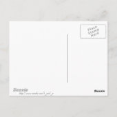 Geburtstagshaus Postkarte (Rückseite)