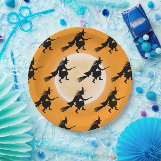Geburtstagshexe der Kinder Pappteller (Party)