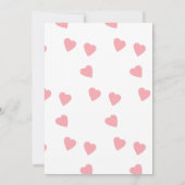 Geburtstagshunde Paw-ty Party Valentine Einladung (Rückseite)