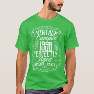 Geburtstagsidee 1998 Camper Scout Camping 1998 Jun T-Shirt
