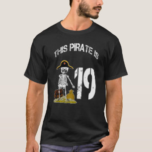 Geburtstagsidee für Jungen Skelettpirat 1 T-Shirt