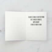 Geburtstagsingenieur Karte (Innenseite)