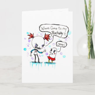 GEBURTSTAGSINVITATION von Emi Boz/Gus Fink Einladung