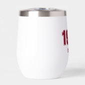 Geburtstagsjahr, Sonderburgund, trendige Typografi (Vorderseite)