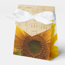 Geburtstagsjubiläum Sunflower Favor Box Geschenkschachtel