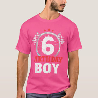 Geburtstagsjunge 6 Rennwagen 6. Geburtstag Renn C T-Shirt