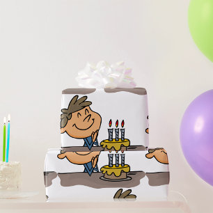 Geburtstagsjunge Geschenkpapier
