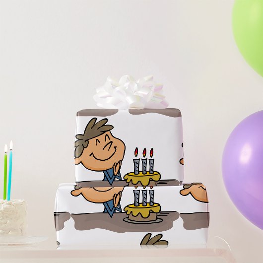 Geburtstagsjunge Geschenkpapier