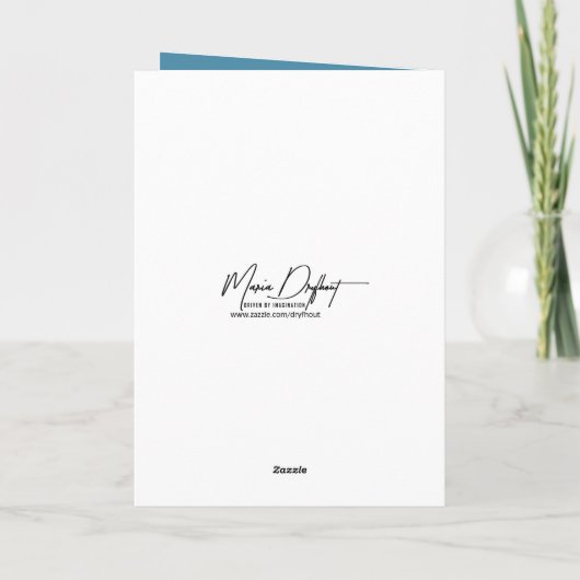 Geburtstagsjunge in Swimsuits Karte (Rückseite)