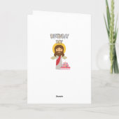 Geburtstagsjunge jesus Weihnachten (Rückseite)